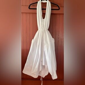 All Saints Iconic Parachute Design Draped Halter Dress